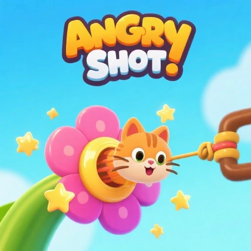 Angry Cat Shot